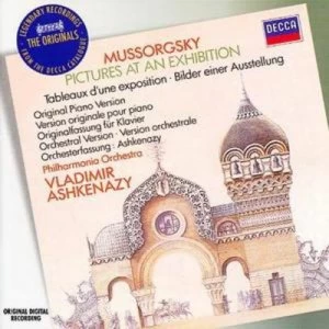 image of Pictures at an Exhibition Ashkenazy Philharmonia Orch by Modest Mussorgsky CD Album