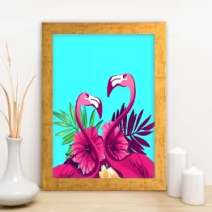 Image of AC39063206510 Multicolor Decorative Framed MDF Painting
