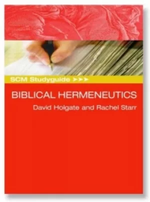 Image of SCM studyguide to Biblical hermeneutics by David Holgate