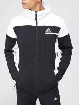 Image of Adidas Zne Full Zip Hoodie - Black