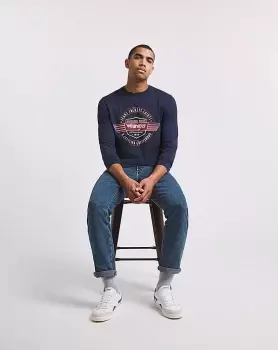 image of Wrangler Americana Long Sleeve T-Shirt