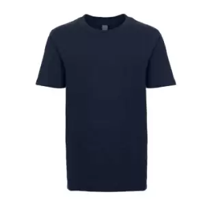 Image of Next Level Childrens/Kids Short-Sleeved T-Shirt (L) (Midnight Navy)