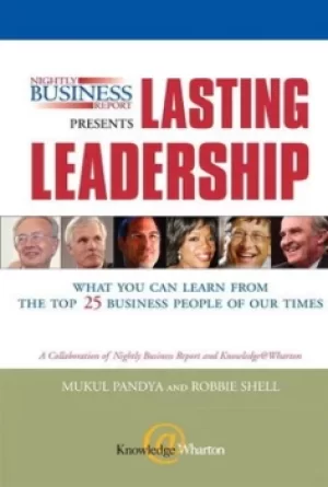 Image of Lasting leadership by Mukul Pandya