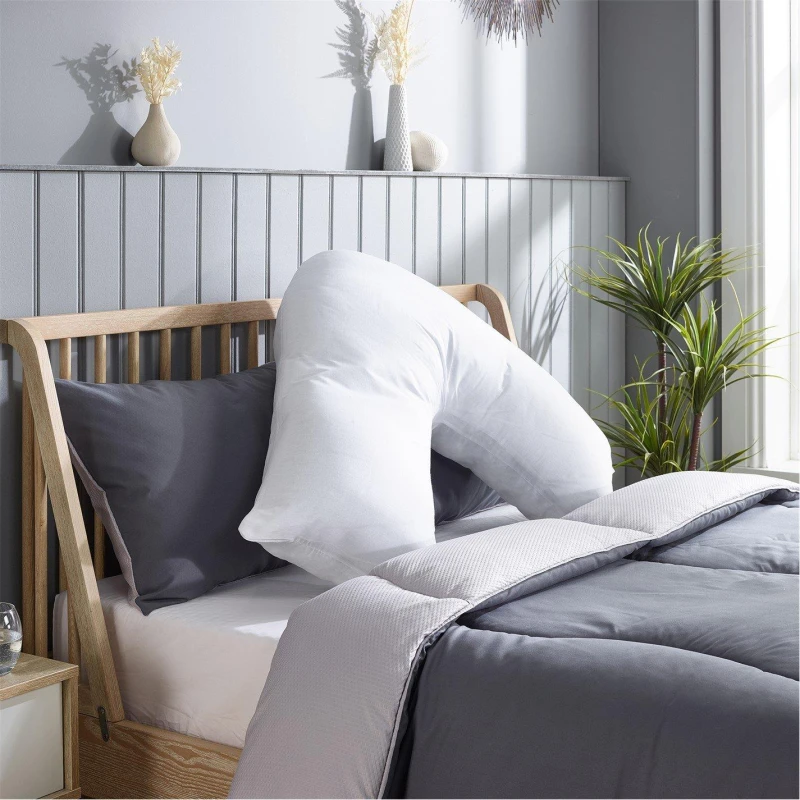Image of Slumberdown Slumberdown V-Pillows with Covers PACK 2 QP00501