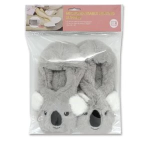 image of Koala Heat Pack Toesties Warmer Slippers (One Size)