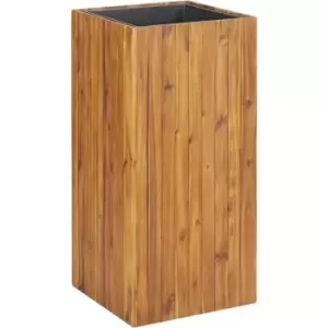 Image of Garden Raised Bed 43,5x43,5x90cm Solid Acacia Wood - Brown - Vidaxl
