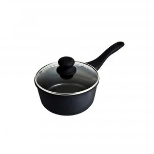 image of Cast Aluminium Saucepan With Lid 16Cm X 8.5Cm