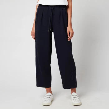 Image of Tommy Hilfiger Womens Relaxed Grosgrain Trousers - Desert Sky - L