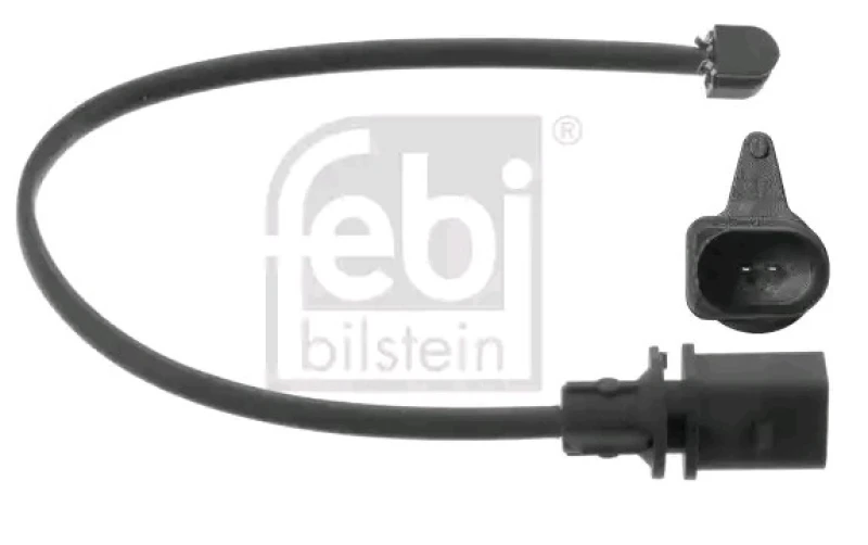 Image of FEBI BILSTEIN 47368 Brake Pad Wear Sensor Front Axle Right Warning Contact,brake pad wear (407)