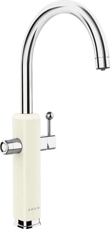 Image of Smeg 50's Style Kitchen Tap - Cream