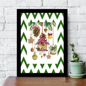 Image of SC03494672992 Multicolor Decorative Framed MDF Painting
