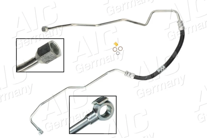 Image of Power steering hose AIC 58406