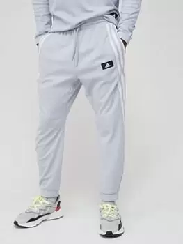 Image of adidas Future Icons 3-Stripe Travel Pants - Grey Size XL Men