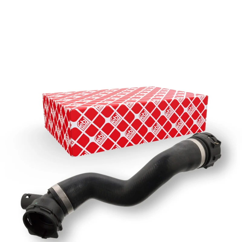 Image of FEBI BILSTEIN 103045 Radiator Hose Lower Right, with quick couplers Radiator Hose (475)