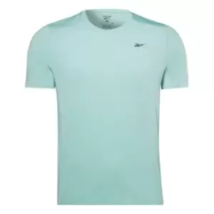 Image of Reebok Solid T Shirt Mens - Green