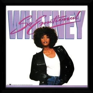 Image of Whitney Houston So Emotional Framed Album Print