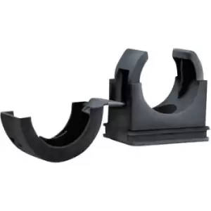 Image of HellermannTyton 166-25702 PACC21 HelaGuard Conduit Clip Holder PACC Polyamide 6.6 Black