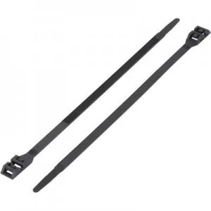 Image of Cable tie 360 mm Black Double head KSS 1091165