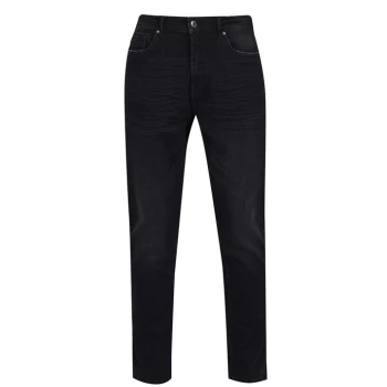 Image of Firetrap Slim Jeans Mens - Black