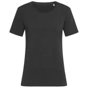 Image of Stedman Womens/Ladies Stars T-Shirt (XL) (Black Opal)