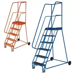 Image of GPC Industries Ltd MS1802m Fort Delta 2 Step Expanded Steel Treads Blue