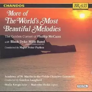 image of More Of The Worlds Most Beautiful Melodies by Phillip McCann With Black Dyke Mills Band CD Album