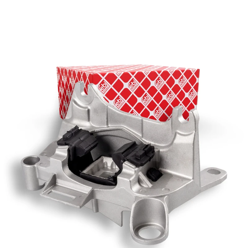 Image of FEBI BILSTEIN 32772 Engine mount Left, Rubber-Metal Mount Elastomer Engine Mounting (247)