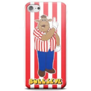 image of Bullseye Striped Phone Case for iPhone and Android - iPhone 8 - Snap Case - Gloss