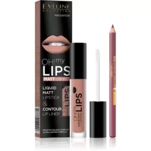 Image of Eveline Cosmetics OH! my LIPS Matt lip set 08 Lovely Rose