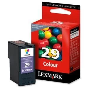 image of Lexmark 29 Tri Colour Ink Cartridge