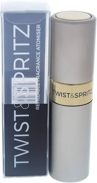 Image of Twist and Spritz Silver Glitter Atomiser Unisex 8ml