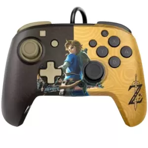 image of PDP Link Breath of the Wild REMATCH Multicolour USB Gamepad...