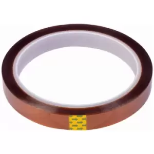 image of R-TECH 524567 Kapton Masking Tape Polyimide 12mm x 33m