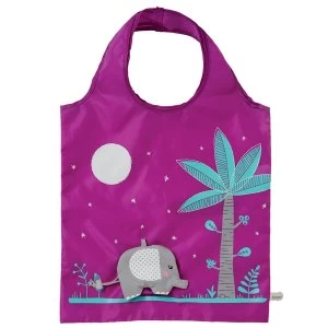 image of Sass & Belle Elephant Foldable Shopping Bag