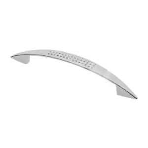 Image of GTV Metal Drawer Cabinet Door Pull Kitchen Handle Cup Bow - Colour Chrome, Pack