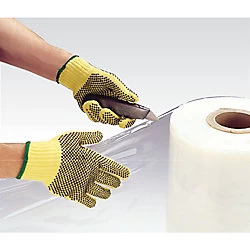 Image of Polyco Gloves Kevlar Size M Yellow