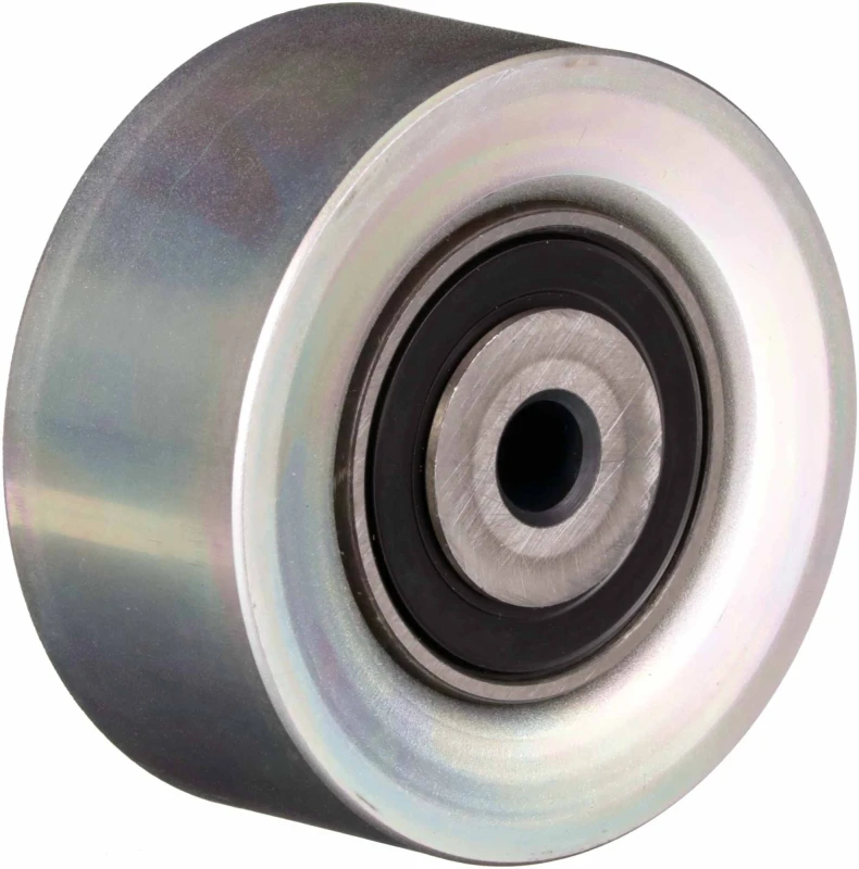 Image of GATES T38280 Idler Pulley Metal Deflection/Guide Pulley,v-ribbed belt (312)