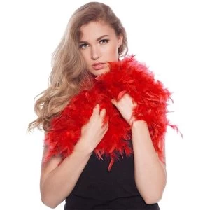 Image of Feather Boa (Red)