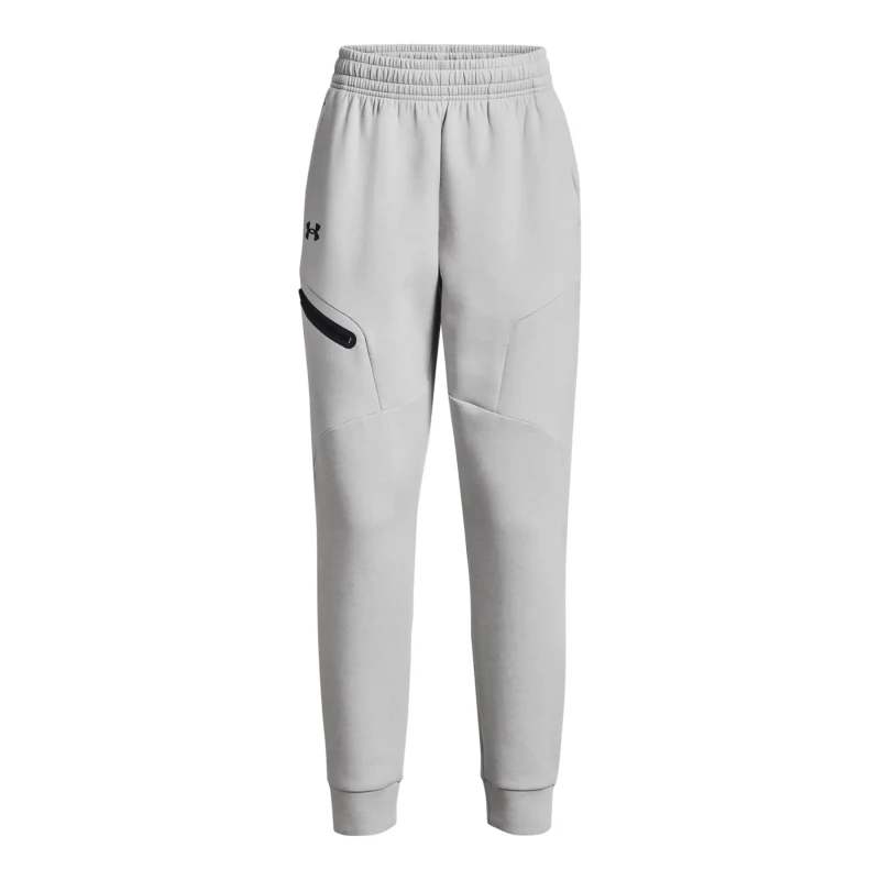 Image of Womens joggers Under Armour Unstoppable Fleece Gris Female S