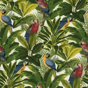 Image of Grandeco Exotic Red Paste the Paper Wallpaper