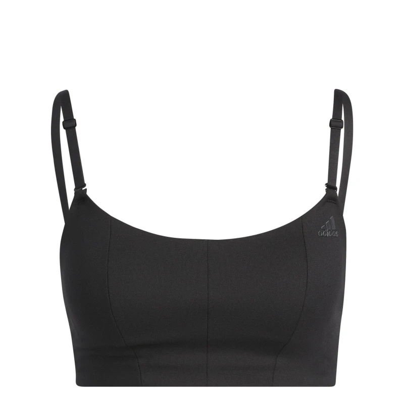 Image of adidas Yoga Studio Sports Bra Womens - Black 30A