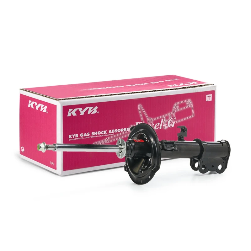 Image of KYB 334324 Shock absorber Excel-G Front Axle Left, Gas Pressure, Twin-Tube, Suspension Strut, Top pin Shock Absorber (854)