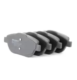 Image of RIDEX Brake pad set OPEL,PEUGEOT,CITROEN 402B0963 1607083180,1611140580,161140580 1611837880,1613192580,1617275680,1629038380,425431,1607083180