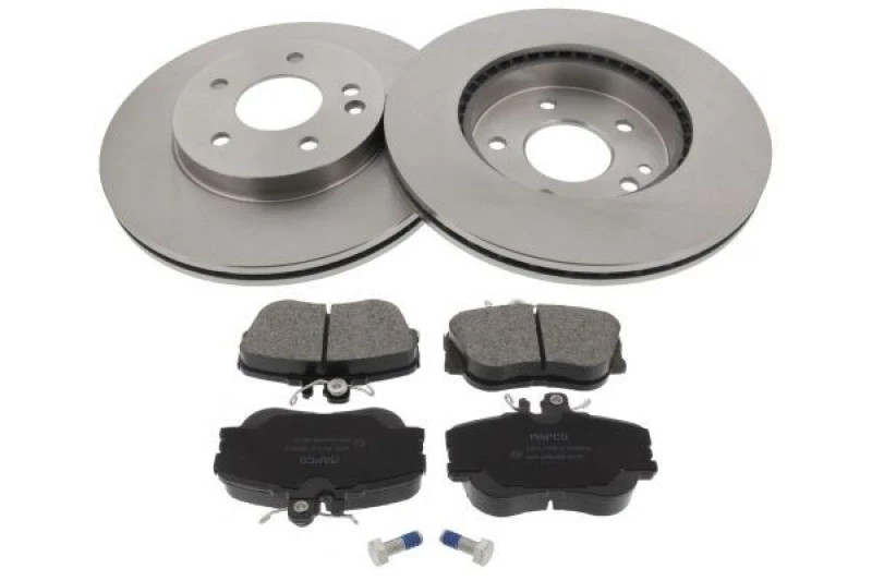 Image of MAPCO 47807 Brake disc and pads set Front Axle, Brake Disc Type: Vented Brake Set,disc brakes (3405)