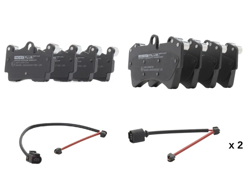 Image of RIDEX PLUS 402B1764P Brake pad set Brake Pad Set,disc brake (402)