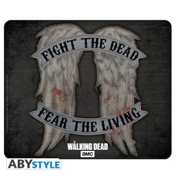Image of The Walking Dead - Daryl Wings" Mouse Mat