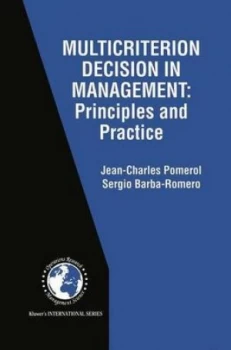 Image of Multicriterion Decision in Management by Jean-Charles Pomerol Hardback