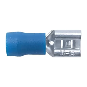 Image of 6.30MM Wide Blue Female Push-on (Pk-100)