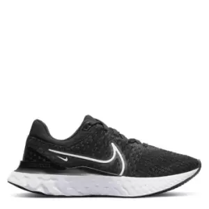 image of Nike React Infinity Run Flyknit 3 Road Running Shoes Ladies - Black