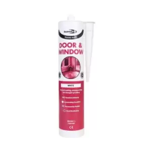Image of Bond it White Frame Mate Door and window silicone sealing and draught proofing